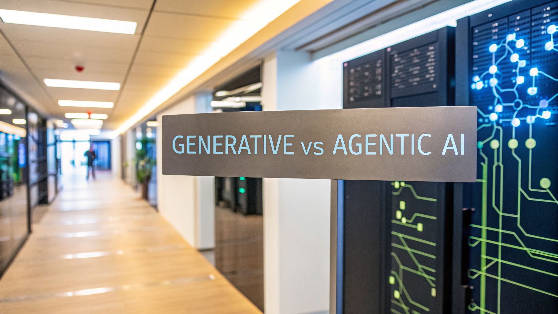 Generative vs Agentic AI A Guide to Business Automation